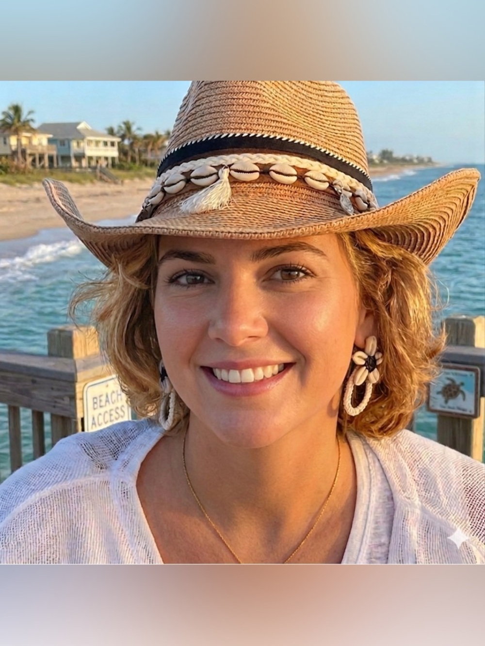 NWT Coastal Cowgirl Custom Hat